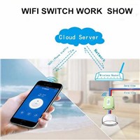 Brand New 5V DC 4-WAY WIFI Light Switch, 433.92mhz Wireless RF Remote Control Switches RF Controlled by Phone APP