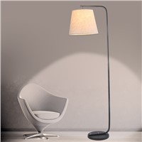 Modern simple led floor lamp fabric lampshade AC 90-260V e27 stand lighting for living room staanlampen lambader lamparas de pie