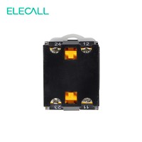 ELECALL Self-locking LAY38-11X/21 Knob Switch Silver Contacts Switch 2 Position Rotary Switches