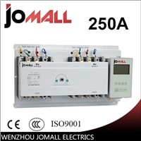JOTTA 250A 3 poles 3 phase automatic transfer switch ats with English controller
