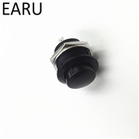 10pcs DIY Momentary Mini Round Push Button Switch OFF-(ON) Installing Hole 16mm Factory Online Wholesale 6A125V/AC 3A 250V