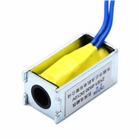 1pc Durable ZYE1-0530 Open Frame Style Solenoid Coil DC 12V 1A 10mm Stroke Mayitr Miniature Push Pull Type Electromagnet