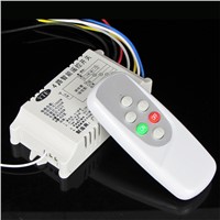 YTE AC200V-240V 50Hz/60Hz  4 Way 5 Sections Lamps Wireless Remote Control Switch for Crystal Lamp Pendant Light ceiling lamp