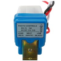 AC DC 12V 10A Automatic Lamp Twilight Switch Light Sensor Twilight Switch