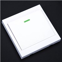 White 5 to 10m Wireless Remote Control Switch 86 Wall Panel Transmitter 1 2 3 Button RF Remote