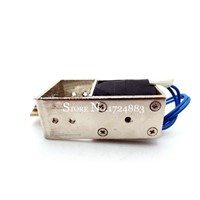 JF-S1670DL electric lock dc 12V 24V automatic lock linear solenoid electromagnetic stroke 10mm for door lock of Safe box