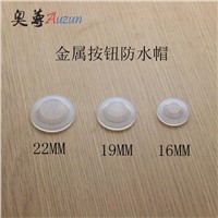 16MM 19MM 22MM metal button dust-proof waterproof cover rubber seal protection
