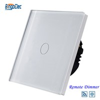 Hot Sale 1gang 1way touch remote dimmer switch for light