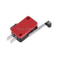 10Pcs/lot New Micro Roller Long Handle Lever Arm Normally Open Close Limit Switch KW7-3 #S018Y# High Quality