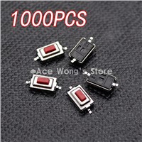 1000PCS/Lot 3*6*2.5MM 3X6X2.5MM Tactile Tact Push Red Button Micro Switch Momentary