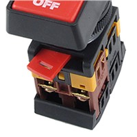 Promotion! ON OFF START STOP Push Button w Light Indicator Momentary Switch Red Green Power