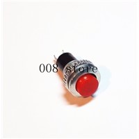 10pcs red No Lock Small 10mm Momentary Push Button Switch