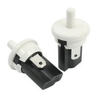 2 Pcs PBS-05 250V 3A Normal Close Plunger Type Refrigerator Door Switch