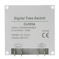 AC 12V 16A LCD Display Digital Power Programmable Timer Time Relay Switch  -Y122