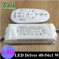 2set  led driver LED ceiling driver intelligent 2.4G Wireless RF Remote Controller lights driver block shap40-54w panel driver