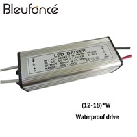 Led Driver lighting transformer 12-18W Boost AC / DC12-24V aluminum drive power supply constant current