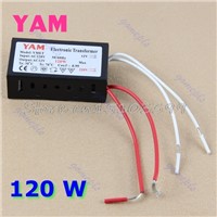 120W 220V Halogen Light LED Driver Power Supply Converter Electronic Transformer Drop Ship