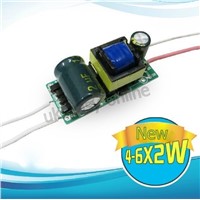 5pcs (4~6)*2W 420mA ,AC 85~265v High power Driver For LED Lamp Light Constant Current Driver Power Supply