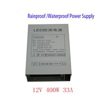 best price cctv power supply 400W 12V 33A rainproof power supply ac dc converter outdoor power supply