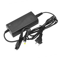 J&amp;W 12V 5A US Plug Power Adapter - Black (AC110-240)