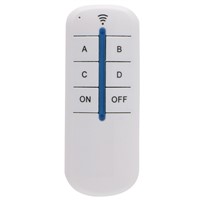 4 Channel Wireless ON/OFF Lamp Remote Control Switch Receiver Transmitter