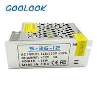 DC12V 3A  lighting Transformers LED Driver Power Adapter For LED Strip light Switch Power Supply