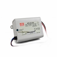 100-240Vac to 25-70VDC ,24.5W ,350ma constant current power supply,Driver for LED light ,led character APC-25-350