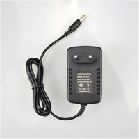 Light Switch Power Supply Charger Transformer Adapter 110V 220V to DC 12V 2A RGB LED Strip 5050 3528 EU US Cord Plug Socket