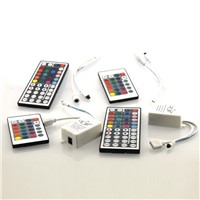 12V 24Key/44Key RGB Controller IR/Mini For 5050/2538/3528 Led Strip Lighting Home Science