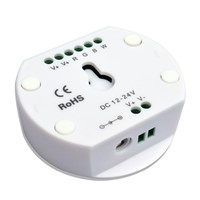 10pcs/lot DC12-24V RGB RGBW Bluetooth LED Controller,Timing Function, Group Control, Music Mode, apply to IOS/Android