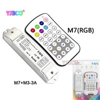 ltech touch panel M1 M2 M3 M5 M6 M7 RF Wireless Remote+Constant Voltage Receiver M3-3A for single color Dual White RGB LED Strip