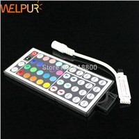 50pcs/lot 44 Keys RGB LED controller IR Remote Controller with RGB Port for RGB 5050 3528 led strip  by dhl