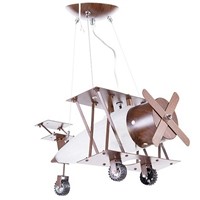 Loft vintage industrial Aircraft Creative LED pendant light for Boy Girl Children baby airplane hanglamp bedroom