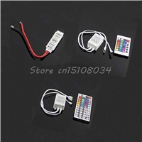 IR Remote Controller Wireless 3/24/44 Keys For 3528 5050 SMD LED RGB Strips #K4U3X#