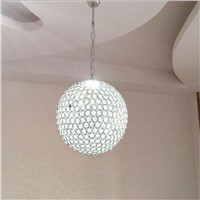 LED Contemporary Pendant Lamp lustres para sala crystal ball avize Hanglamp Pending lighting Fixtures Abajur E27 220V for home