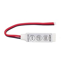 OSIDEN 5Pc Newest 3Key Mini RGB Controler Led Controler For 5050 3528 SMD LED Lights Strip 5050 3528 3014 strip light DC12V-24v