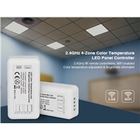 2017 Time-limited Dc24v Milight Fut023 2.4g Rf Wifi 2.4ghz 4-zone Color Temperature Brightness Adjusting Led Dimmer Controller