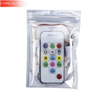 CHINCOLOR SP103E RF Controller  5V-12V 14Key Wireless Remote White color For LED Strip WS2812B WS2811 3 Pin wire Driver IC CA