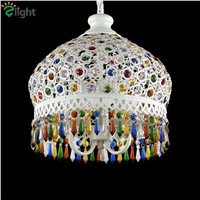 Bohemian Lustre Crystal Led Chandeliers Lighting Simple Metal Led Pendant Chandelier Lighting Led Hangig Light Luminaire Fixture