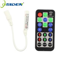 By DHL RF DIY RGB LED controller 12A 12V 3*4A with DIY function for 5050/3528 LED Strip light With RF Remote Control Dimmer