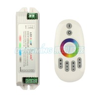 2.4G LED controller rf rgbw controller Touch panel 12V/24V 24A Finger touch ring Remote 432Watt for LED RGBW Strip,5set/lot