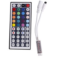 24/44 Key IR Remote Wireless Controller For 3528/5050 SMD RGB LED Strip Light