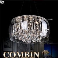 LEDcreative modern minimalist restaurant chandelier crystal lamp living room lamp bedroom room Hotel Lighting Dia500xH250mm
