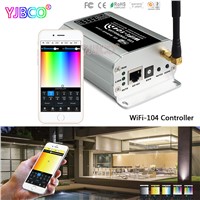 Express WiFi-104 LED wifi controller 2.4GHz WiFi supports max12 zones control M12 IR remote;R4-5A /R4-CC Zone Receiver