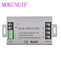 DC12V-24V 30A 360W Aluminum RGB led Amplifier controller 360W RGB Amplifier For RGB SMD 5050 3528 RGB LED Strip light