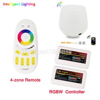 2x 2.4G RGBW Controller + Mi light WiFi controller + wireless remote control