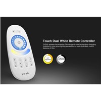 FUT091 2.4GHz Dual white Full Touch 4-zone Remote Controller Wireless RF for 5050 3528 warm white/white led strip downlight bulb