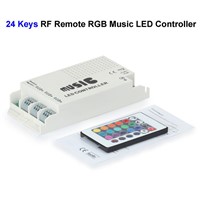 100pcs SMD 5050 3528 LED Rigid Strip RGB Music LED Controller With RF Remote Control Wholesale