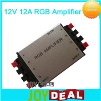 DC12V 12A 144W Non-waterproof Clip Style RGB Signal Amplifier for SMD 3528&amp;amp;amp;5050 LED Strip Light