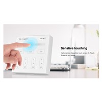 MiLight 4-Zone B1 Brightness Dimmer Smart Touch Panel Remote Controller Powerd by 3V (2*AAA Battery) Wall Mount 2.4G Wireless